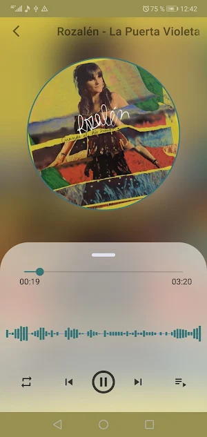 Music player Spanish Screenshot 3
