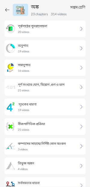 DISHARI LEARNING APP Screenshot 1