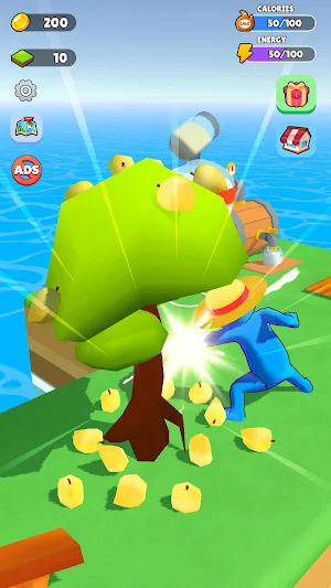 Muscle Land: Farm Hero Clicker Screenshot 0