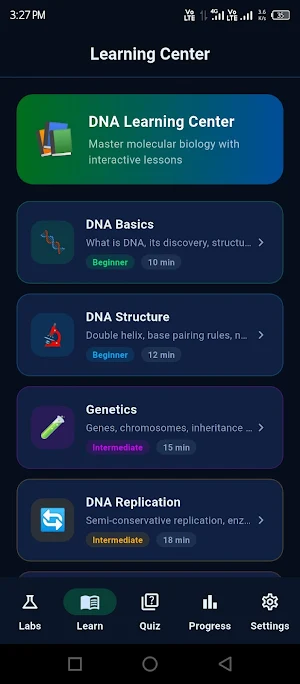 DNA Lab Simulator Screenshot 2