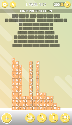 Dermatology WordBlocks Screenshot 2