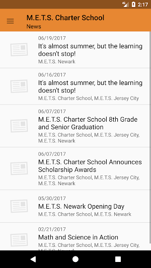 M.E.T.S. Charter School Screenshot 1