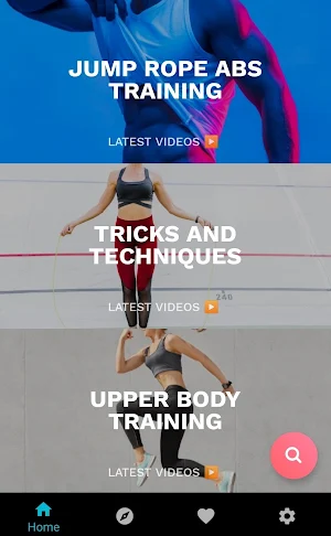 Jump Rope Workout: Fat Burning Cardio Training Screenshot 1