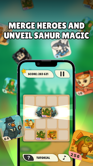 Tung Tung Tung Sahur 2048 Screenshot 1