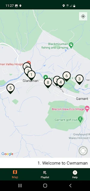 Glanaman a Garnant Trails Screenshot 3