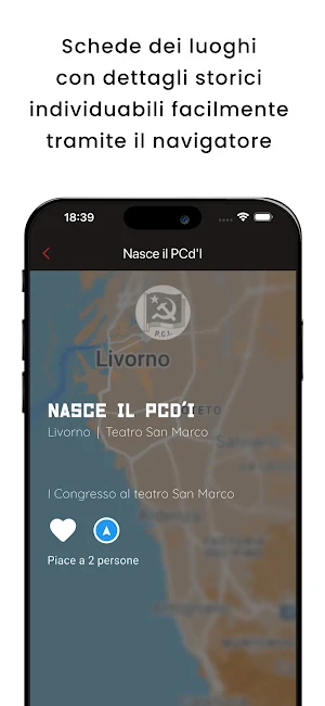 100 luoghi per 100 anni Screenshot 2