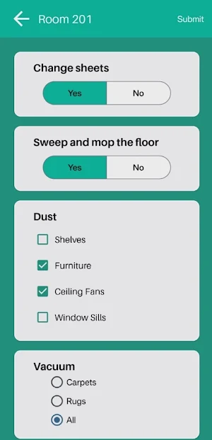 General Checklist Screenshot 3
