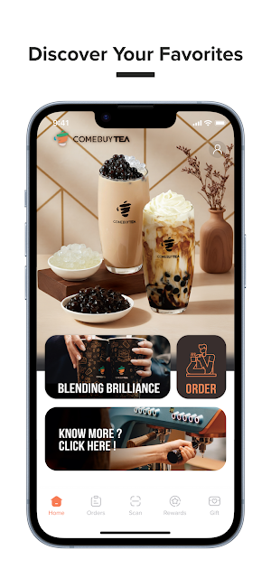 ComeBuyTea Screenshot 1