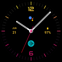 Flame Style Watch Face