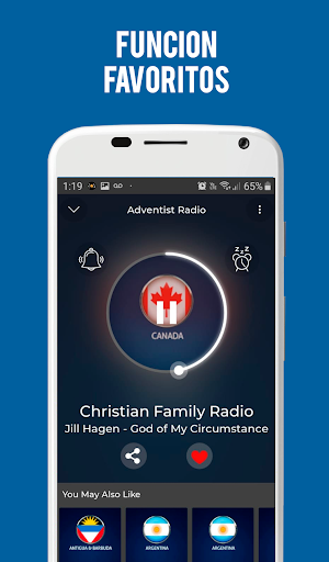 Seventh Day Adventist Radio app World Radio +100 Screenshot 0
