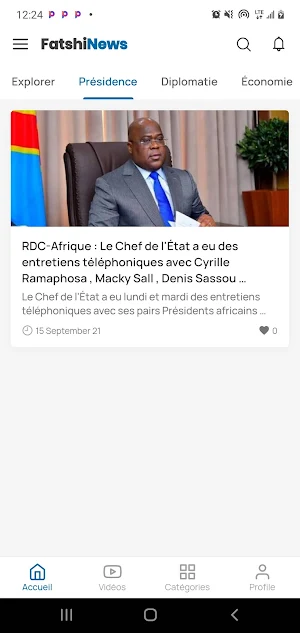 Fatshi News+ Screenshot 1