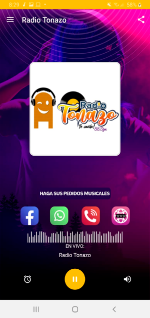 Radio Tonazo Screenshot 1