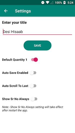Desi Hisaab Screenshot 2