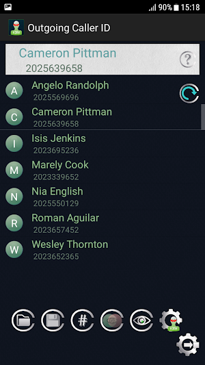 Outgoing Caller Id Block Pro Screenshot 1