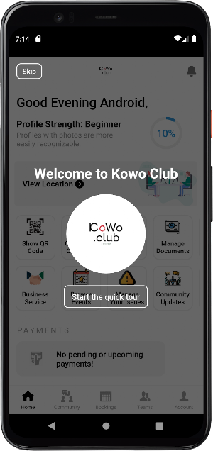 KoWo club Screenshot 1