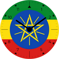 Ethiopia Analog Watch Face