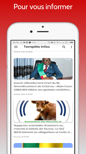 Tempête Infos : L'actualité en temps réel Screenshot 2