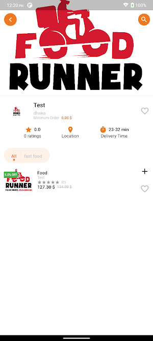 Food Runner Screenshot 1
