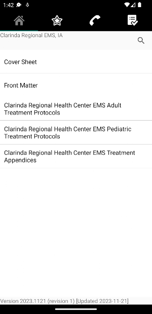 Clarinda Regional EMS Screenshot 2