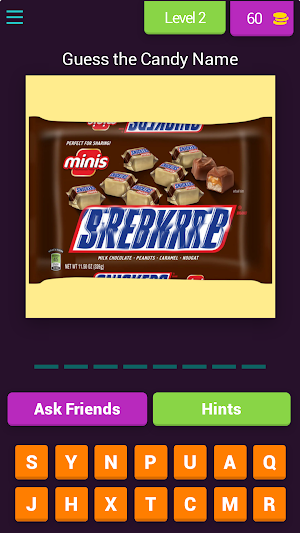 Halloween Candy Quiz Game Screenshot 1