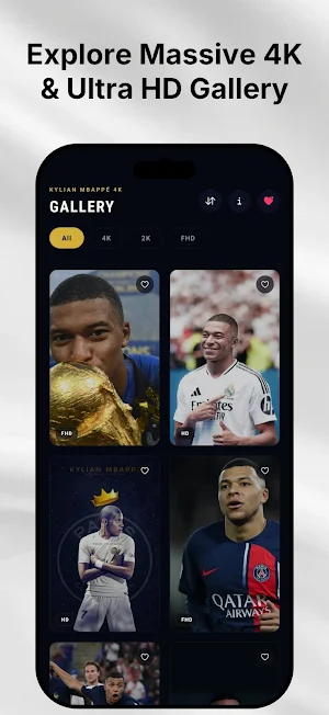 Soccer Kylian Mbappe Wallpaper Screenshot 1