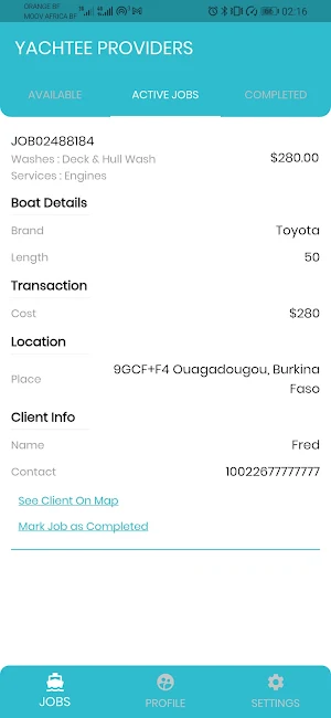 Yachtee Provider Screenshot 1