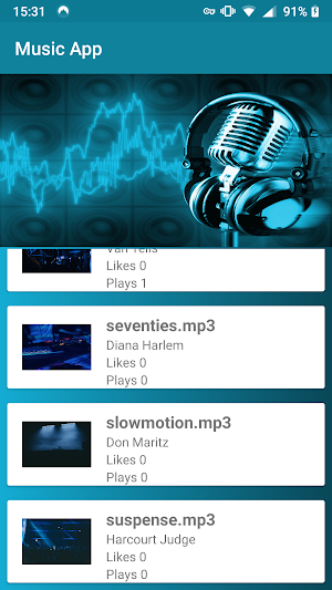 Music App Screenshot 1