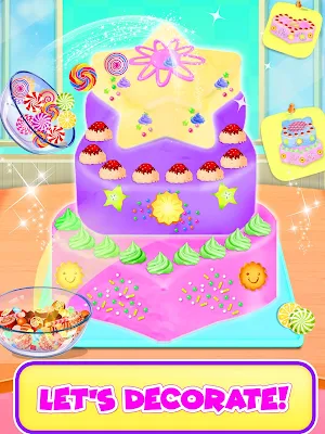 Ice Cream Cake Frozen Dessert baking Chef Screenshot 3