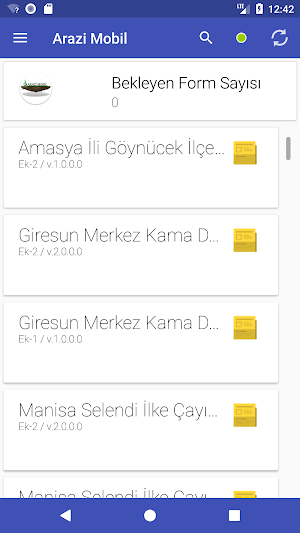 Arazi Mobil Screenshot 2
