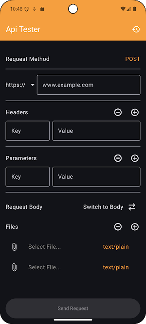 API Tester Screenshot 1