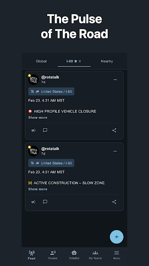 RotaTalk Screenshot 1