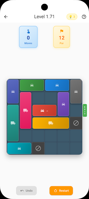 Traffic Escape: Rush hour game Screenshot 1