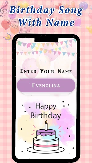 Birthday Song with Name Screenshot 1