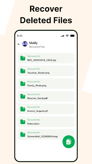 Recover Deleted Messages: WAMR Screenshot 3
