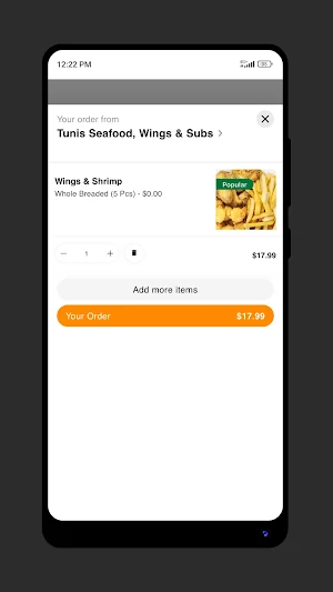 Tunis Seafood, Wings & Subs Screenshot 3
