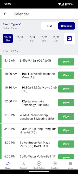 Westlake Golf & Country Club Screenshot 2