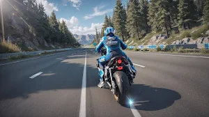 Bike Racing 3D: Moto Bike Game Screenshot 2