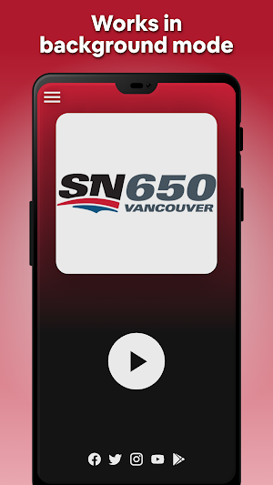 Sportsnet 650 Vancouver Radio Screenshot 1