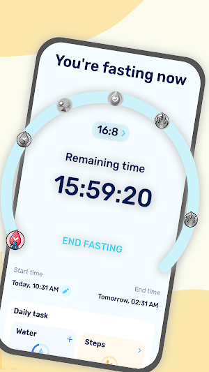 Let'sDiet Intermittent Fasting Screenshot 1