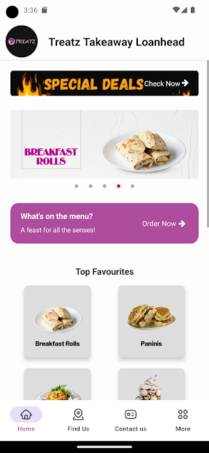 Treatz Takeaway Loanhead Screenshot 0