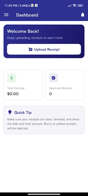 Addictive Receipts Screenshot 2