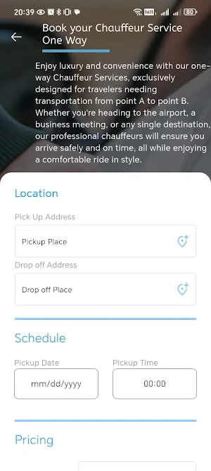 MyChauffeur by FLO Screenshot 1