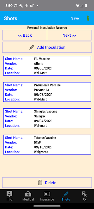 MediQuik Screenshot 3