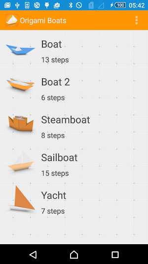 Oirgami Boats Instructions 3D Screenshot 0