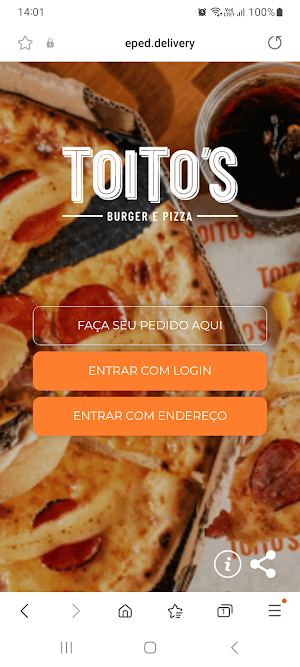 Toito's Burger e Pizza Screenshot 1