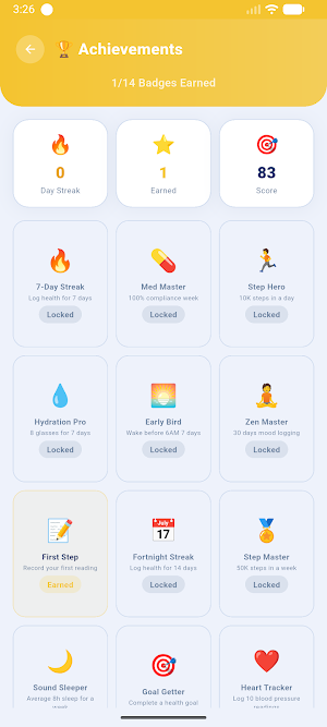 HealthPilot Screenshot 3