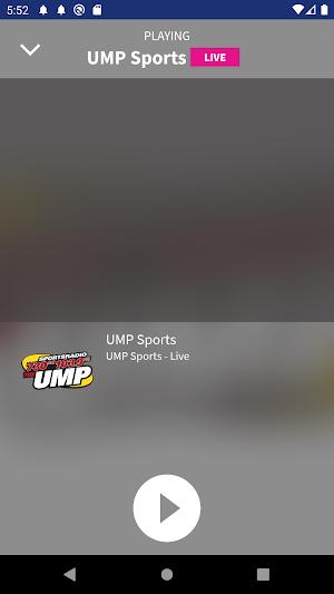 UMP Sports Screenshot 1