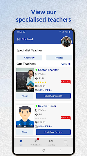 Einstein Student Screenshot 0