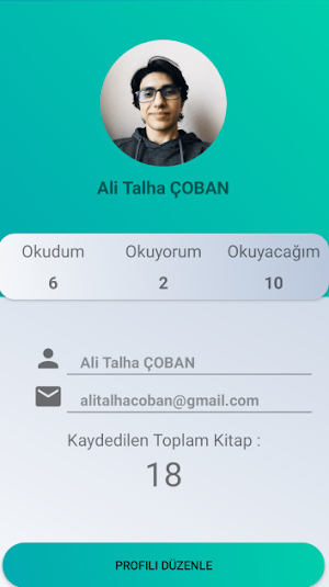 Kitaplığım Screenshot 1