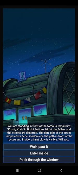 Scary Night－Esponja Evil Story Screenshot 1